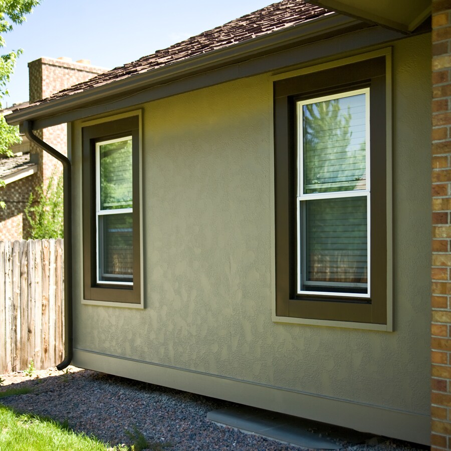James Hardie 48-in x 96-in HardiePanel Soft Green Stucco Fiber Cement ...