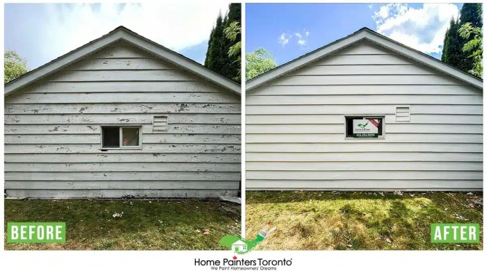 Wood Siding Replacement and Repairs - Home Painters Toronto